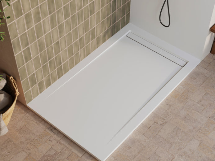 receveur douche corian decoration plat design architecte toulouse balma hidrobox line scene materia