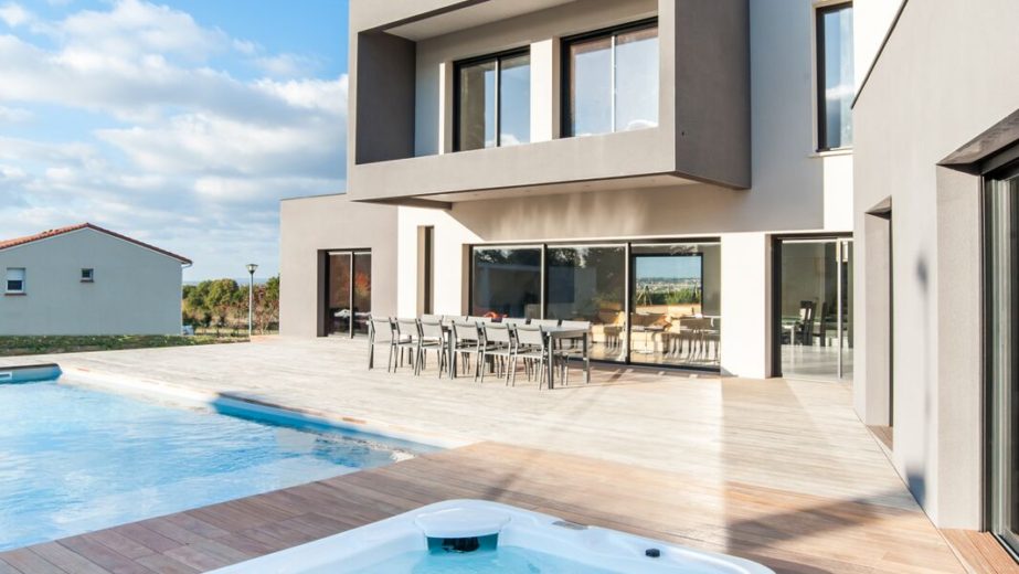 rénovation maison architecte toulouse sanitaire carrelage douche design