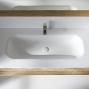 meuble salle de bain bois toulouse architecte décoration rénovation krion corian