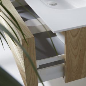 meuble salle de bain bois toulouse architecte décoration rénovation krion corian