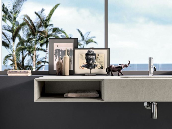 corian kerlite meuble douche salle de bain toulouse balma architecte décoration rénovation