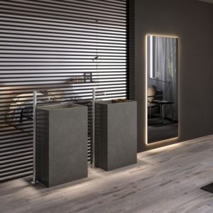 corian kerlite meuble douche salle de bain toulouse balma architecte décoration rénovation