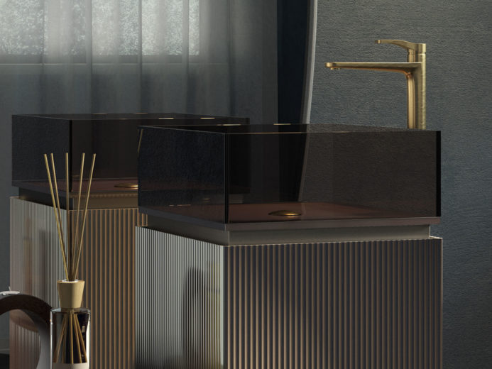 artelinea toulouse meuble verre haut de gamme architecte design toulouse designer rénovation salle de bain douche