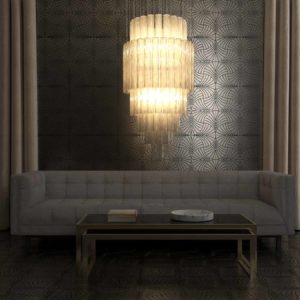 Swing Piuma ottone su fondo nero matt architecte format design toulouse creation original balma renovation carrelage faience archi douche salle de bain