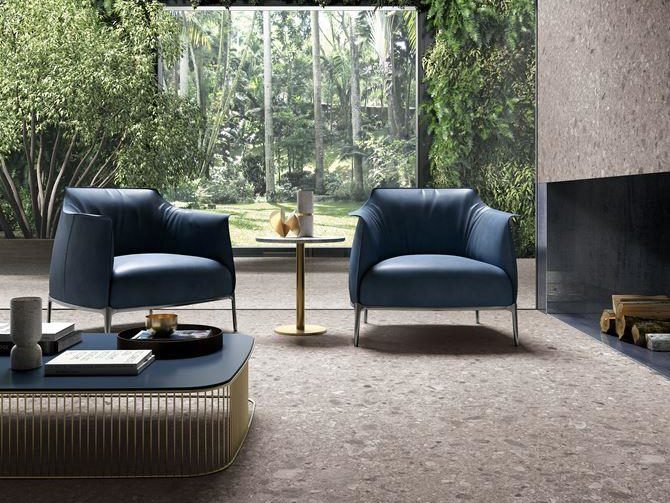 architecte rénovation décoration pierre ceppo toulouse design carrelage sol travertin minéral archi