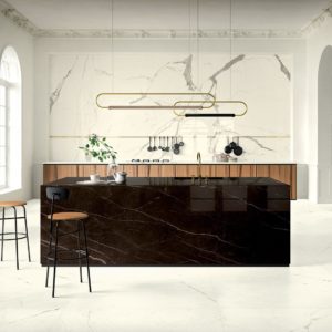 Vanity bianco luce & statuario marbre gres cerame grand format décoration architecte toulouse rénovation marble cotto