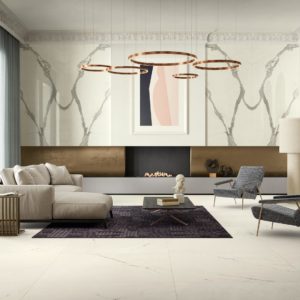 Vanity bianco luce & statuario marbre gres cerame grand format décoration architecte toulouse rénovation marble cotto