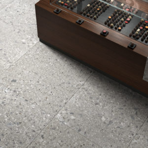 architecte rénovation décoration pierre ceppo toulouse design carrelage sol travertin minéral archi