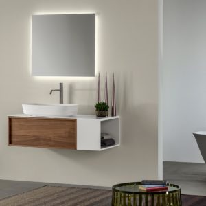 meuble italien haut de gamme sur mesure toulouse salle de bain balma architecte douche sanitaire carrelage bois massif laque mat