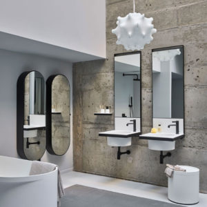 cielo ceramica salle de bain sanitaire douche carrelage design architecte toulouse balma saint orens