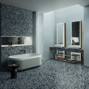 carrelage decoration balma architecte l'union blagnac terrazzo sanitaire toulouse medley emil rose vert couleur