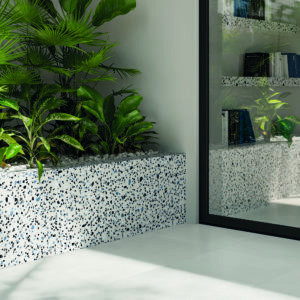 carrelage decoration balma architecte l'union blagnac terrazzo sanitaire toulouse medley emil rose vert couleur