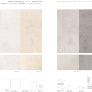 effet béton effet pierre carrelage grand format toulouse décoration grès cérame