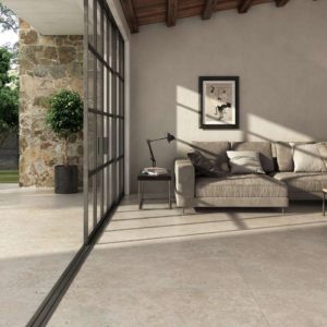 travertin carrelage toulouse architecte grand format sanitaire balma extérieur pierre