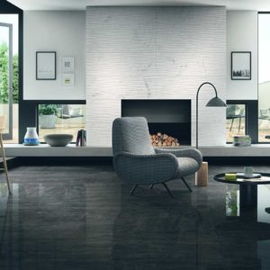 Bistrot Infinity carrelage decoration toulouse grand format balma architecte douche sanitaire bains maison appartement