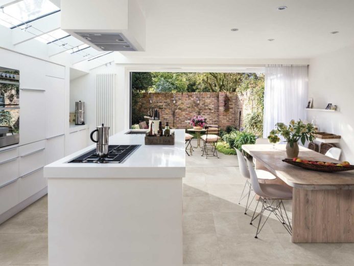 carrelage effet pierre salon salle a manger archi architecture architecte gris Deco naturel pierre naturelle inspiration authentique design salle de bain intérieur terrasse