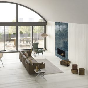 metal carrelage corten grand format carrelage toulouse decoration renovation salle de bain salle d'eau toulouse douche sanitaire archi design deco lmcs maison balma