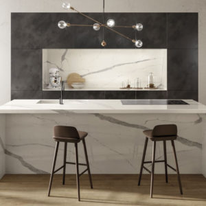 plan cuisine statuario marbre top kitchen faconnage carrelage toulouse grand format marbrier lmcs balma