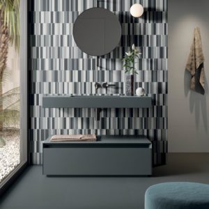 grand format xxl carrelage beton uni architecte decoration toulouse sanitaire terrazzo design balma l'union douche