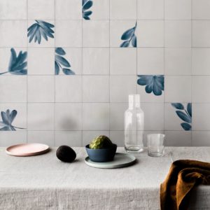 Rice bianco decoro decoration marazzi 3D architecte original carrelage salle de bain salle d'eau douche sanitaire mural lmcs balma labege rénovation