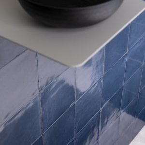 Rice blu decoration marazzi 3D architecte original carrelage salle de bain salle d'eau douche sanitaire mural lmcs balma labege rénovation