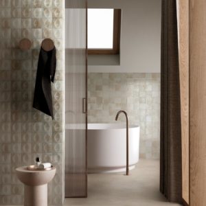 decoration ragno 3D architecte original carrelage salle de bain salle d'eau douche sanitaire mural lmcs balma labege rénovation