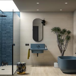 Oltre carrelage effet bois chevron vero marazzi decoration douche toulouse sanitaire lmcs maison interieur architecte