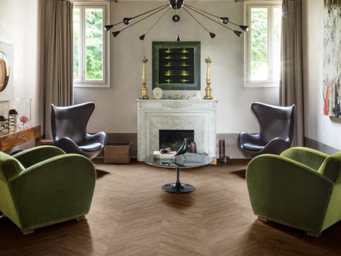 carrelage effet bois chevron vero marazzi decoration douche toulouse sanitaire lmcs maison interieur architecte