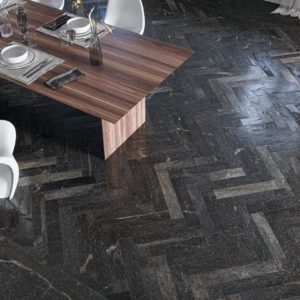 Ibla Nera carrelage sol mur sanitaire salle de bain toulouse decoration architecte douche pierre beton marbre piemme