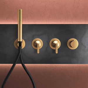 robinet decoration geda fantini gessiarchitecte or gun metal cuivre italie sanitaire balma