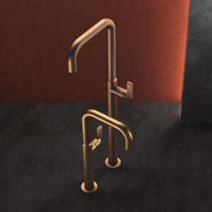 robinet decoration geda fantini gessiarchitecte or gun metal cuivre italie sanitaire balma