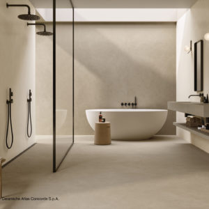 BoostNatural Ash Kaolin carrelage toulouse atlas concorde haut de gamme architecte sanitaire balma saint orens l'union labege beton douche maison du carrelage