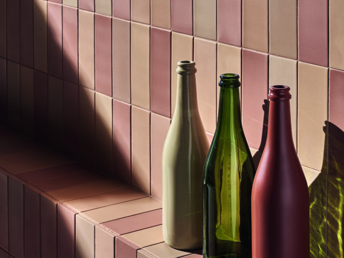 41 zero 42 carrelage litalien decoration bleu terracotta toulouse balma sanitaire architecte original creation projet saint Orens Labège