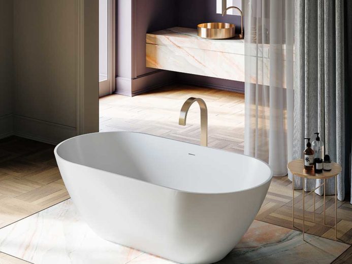 baognoire ilot toulouse design architecte decoration corian mat