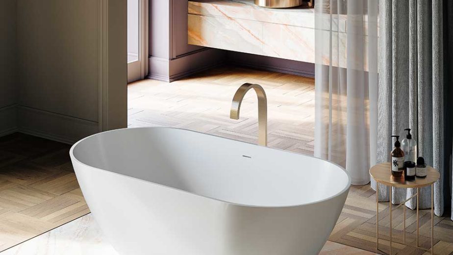 baognoire ilot toulouse design architecte decoration corian mat