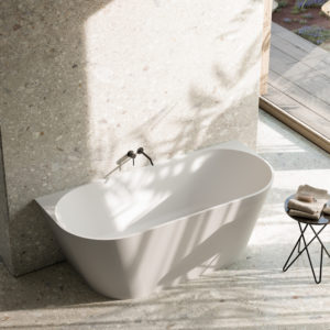 baignoire ilot toulouse corian décoration architecte blanc angle gain de place balma sanitaire douche