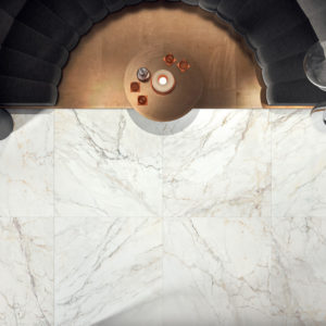 allure paonazzetto glossy paonazzetto smooth carrelage marbre Toulouse grand format architecte