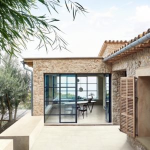 Uniche carrelage travertin toulouse sol exterieur balma pose grand format