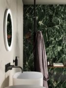 carrelage marbre decoration vert bleu rouge grand format decoration architecte