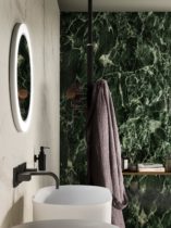 carrelage marbre decoration vert bleu rouge grand format decoration architecte