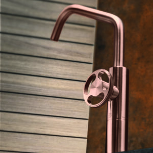 robinet italie radamonte pvd decoration steel acier metal gun cuivre or toulouse balma