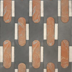 Tivoli decoration terre cuite creation architecte cotto brique terracotta italien haut de gamme decors motif relief