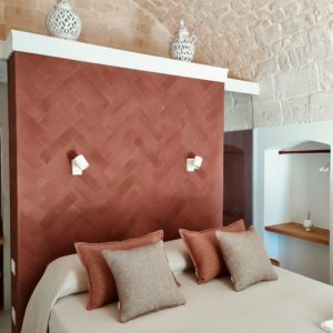 COMPACT ROSSO 8X33,3 decoration pierre italie pietra terre cuite balma toulouse architecte