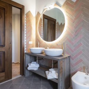 CONSOLARE MANDORLA SALMONE_6X25_TESTA DI MORO_25X25 decoration pierre italie pietra terre cuite balma toulouse architecte