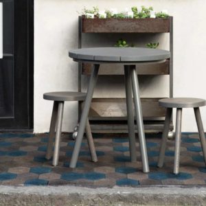 COMPACT_CONSOLARE_GRIGIO NERO BLU OLTREMARE_HEXAGON_14,5X16,5 decoration pierre italie pietra terre cuite balma toulouse architecte